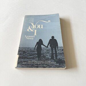 You & I by Leonard Nimoy Vintage Poetry Book